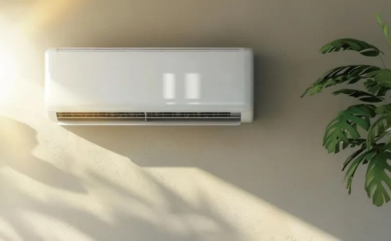 Photo of a wall-mounted air conditioner