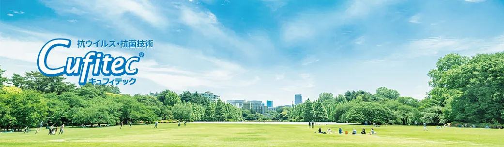 Images of streets and parks showing Cufitec's image of cleanliness and security